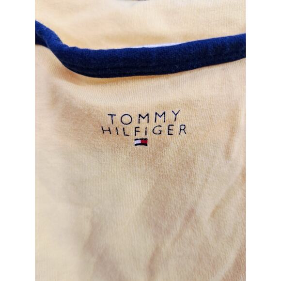 Tommy Hilfiger Women's Vintage 2002 Shelf Bra Tank Top Yellow Size XL - Picture 8 of 8